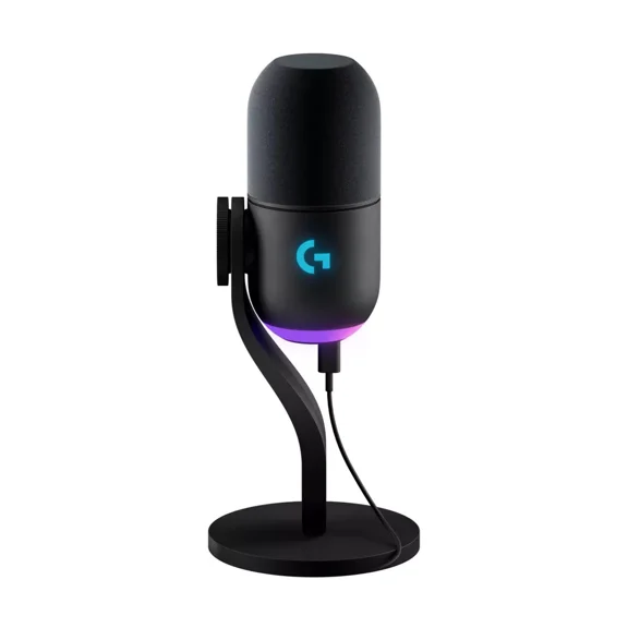 Open Box Logitech 988-000567 Yeti GX Wired Supercardioid Dynamic Gaming Microphone, Black