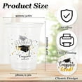 thumbnail image 2 of JJEAN-Graduation Plastic Cup 12oz Congrats Grad Disposable Cups Black Gold Clear Drinking Cups for Coffee Juice Hot Cold Drinks Party Supplies, 50Pcs, 2 of 4