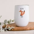 thumbnail image 3 of Koyal Wholesale Funny Oh For Fox Sake Wine Tumbler with Lid Stainless Steel Insulated, 3 of 5
