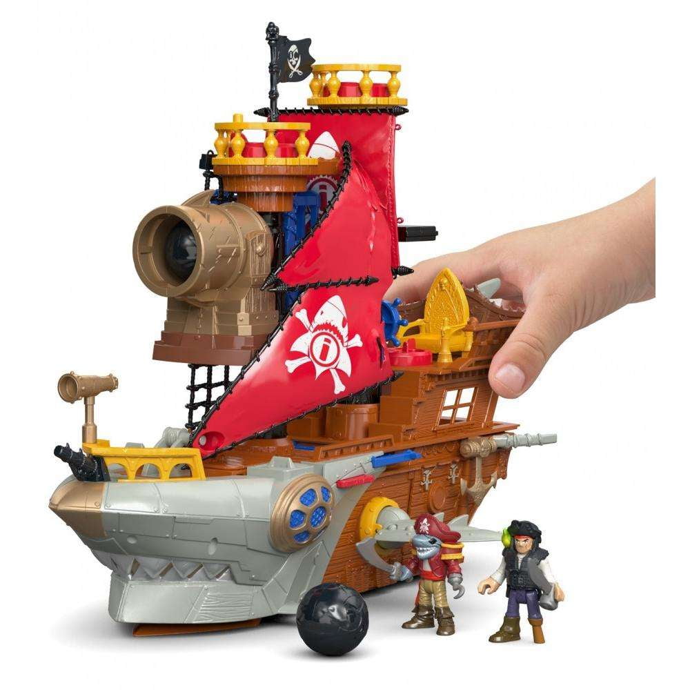 imaginext shark bite ship