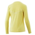 thumbnail image 2 of Huk Women's Icon X Long Sleeve Performance Shirt (Canary, Large), 2 of 3