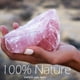 thumbnail image 3 of Jade Roller Face Rose Quartz Facial Roller Massager Gua Sha set, nueva versión Piedra de rejuvenecimiento natural para el cuello antienvejecimiento sin arrugas Adepaton 970811, 3 of 5