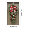 thumbnail image 3 of Christmas Ornaments 70.9"x35.4" Christmas Door Cover Day Door And Wall Decoration Festival Decoration Xmas Crafts For ChristmasHoliday WeddingHome Decorations, 3 of 6