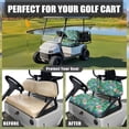 thumbnail image 4 of Uorisanigo Golf Cart Seat Cushion Soft Seat Cushion Front Sets Club Car Coconut Tree Golfing Printed Fits Two-Person Golfs Carts Seats Golf Cart Accessories, 4 of 7