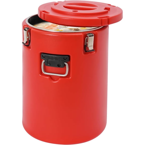 Insulated Food Container 40L/10.57gal Hot or Cold Soup Warmer, Portable Commercial Hot Box Carrier for Restaurant Catering and Home Party Use
