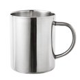 thumbnail image 2 of Stainless Steel Double Walled Mugs - Metal Coffee & Tea Cup Mug - Insulated Cups with Handles Keep Drinks Hot or Cold Longer - Durable for Camping, 2 of 8