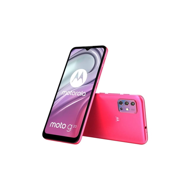 Smartphone Motorola Moto G20 64GB 4GB RAM Rosa Flamingo Desbloqueado