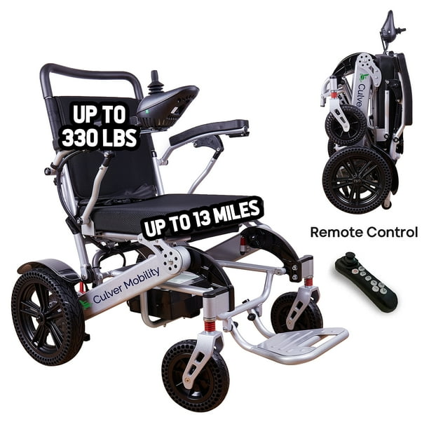 Culver Mobility TIGER Foldable Lightweight Heavy Duty Electric