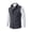 Dark Gray, variant on GrmtClth Waistcoat for Men Fake Two Piece Full Zip Stand Collar Sleeveless Knit Vest Functional Side Pockets Fall Winter Office Daily Layering Coat Black 3XL