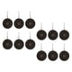 thumbnail image 4 of 12 ganchos para cortina de ducha, prácticos para el revestimiento de la cortina de ducha, fáciles de usar en el baño. Negro, 4 of 9