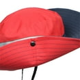 thumbnail image 5 of Weikingp Sun Hats for Women Womens Uv Protection Wide Sun Hats Cooling Mesh Ponytail Hole Cap Foldable Hat Sun Hat Fascinators Hats for Women Bucket Hats for Woman (Clearance) Red Polyester, 5 of 6