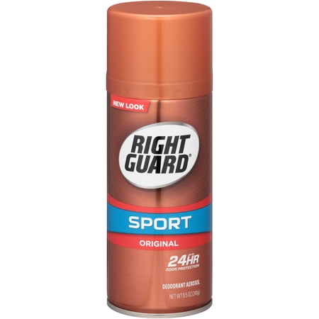 Right Guard Sport Deodorant Aerosol Spray, Original, 8.5 oz
