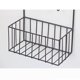 thumbnail image 4 of Simple Wrought Iron Storage Rack Wall Mounted Shelf Creative Multifunctional Wall Ornament with Hooks for Bedroom Living Room (Black), 4 of 5