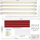 thumbnail image 2 of Barra de luz Led compatible con plantas de interior con temporizador de 3/6/12 horas Enchufe europeo, 2 of 5