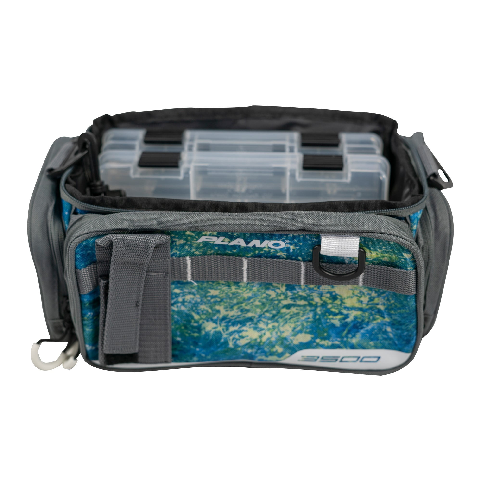 Plano Small 3500 Size Mossy Oak Coastal Blue Fishing Tackle Bag