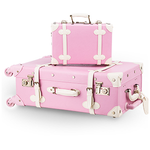 walmart pink luggage