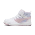 thumbnail image 1 of Tenis Puma Rebound V6 MID BLRY Dreams para Niñas 17 A 21.5. 400587-01 blanco 20.5, 1 of 6