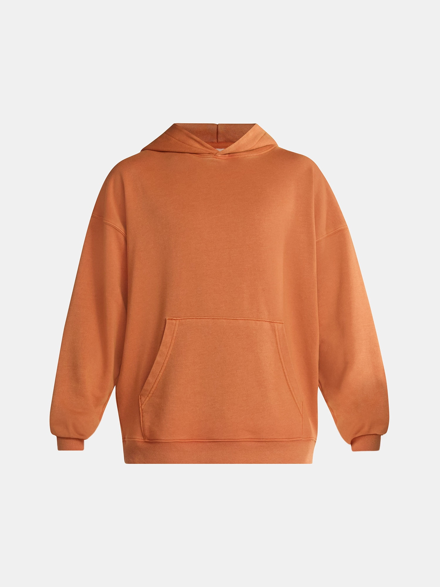 No Boundaries Oversized Hoodie with Long Sleeves, Men's & Big Men's