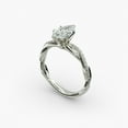 thumbnail image 2 of Cloud Jewel 2.1 Ct Marquise Cut Moissanite Ring - 14K White Gold Plated Ring for Her - Anniversary Beautiful Ring for Her - - Special Occasion Ring - Party Wear Ring, 2 of 4