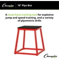 thumbnail image 6 of Champion Sports Welded Steel Plyo Box - 18" H, 6 of 6