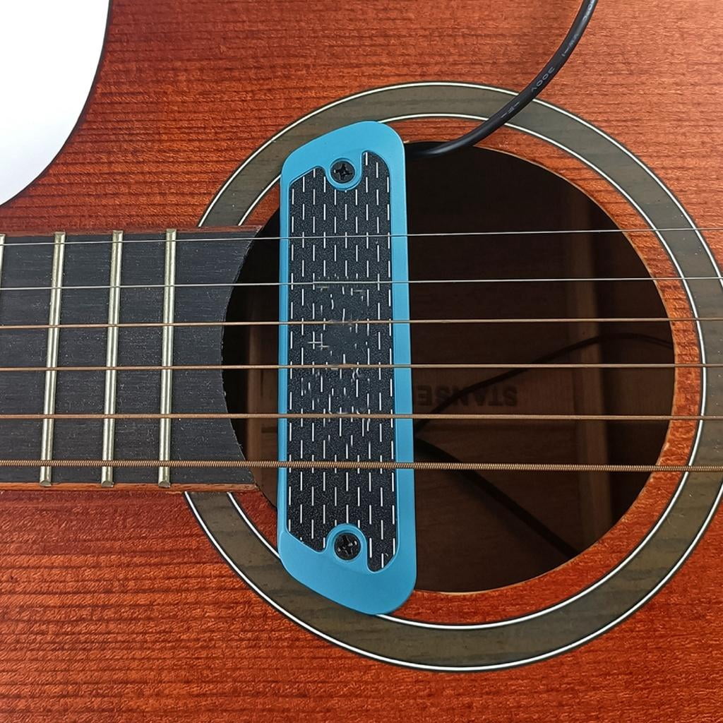 CEORPER Guitar Sound Hole Replacement Pickup with Microphone Tone Volumes Control