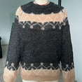 thumbnail image 3 of kurtrusly Pull Classique et Élégant pour Large Application Automne Hiver Pull Tricoté Bleu L, 3 of 6