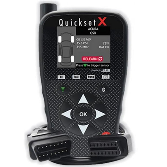ATEQ TPMS Tools ATQQUICKSETX Outil de Réinitialisation des Pneus d'Été et d'Hiver