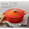 thumbnail image 6 of Le Creuset Enameled Cast Iron Shallow Round Oven, 2.75 Qt., Shallot, 6 of 6