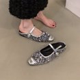 thumbnail image 5 of Bailamos Primavera Nuevas Zapatillas Planas para Mujer Moda Bling Tela con Lentejuelas Damas Elegantes Pisos Suaves Zapatos de Bailarinas de Tacón Plano Muj, 5 of 5