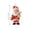 H, variant on 2026 Christmas Home Party Decoration Christmas Figure Hanging Ornaments Musical Style Pendants For Xmas Tree Home Holiday Decoration Christmas Celebration Party Supplies