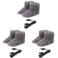 thumbnail image 1 of Calentador de pies USB cálido para invierno con botas de calefacción para hombres de zapatos eléctricos (39-43), 1 of 2