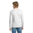 thumbnail image 3 of Gildan Men's Heavy Cotton Long Sleeve T-Shirt, Mix Color Casual T-Shirt, 3-Pack Everyday Wear Tee, S, 3 of 5