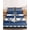 Navy Blue, variant on Queen Size Fitted Sheet Set - Navy Blue Anchor 3 Piece Bedding Sets 16" Deep Pocket Fitted Sheet with 2 Pillowcases, Nautical Summer Beach Coastal Ocean Brushed Microfiber Hotel Luxury Bed Sheets