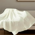 thumbnail image 6 of Muslin Blanket 100% Organic Cotton Throw Large 51" x 79" for Bed Couch Summer Gauze Blanket for Adults Lightweight and Breathable Bean Paste, 6 of 8