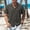 #Gray, variant on DPTALR Men's Camp Collar Textured Short Sleeve Button Down Shirt,Army Green,Big Men's,Tall Men's L,Young Men's Shirts
