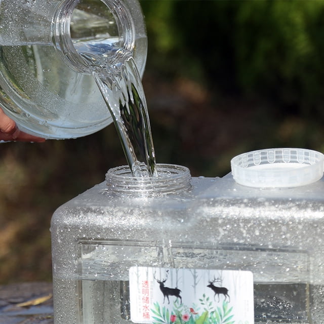 Cubo De Agua Al Aire Libre Cubo de agua al aire libre 15L Tanque de agua Sin fugas para acampar Cocinar Picnic Senderismo Sywqhk Para Estrenar