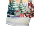 thumbnail image 5 of Merry Christmas Santa Reindeer Antlers Sphynx Sleigh Xmas Winter Holiday All Over Print Boxer Briefs Underwear for Men Dad Cat Lover Kitten Owner Gifts Idea - 00023, 5 of 6