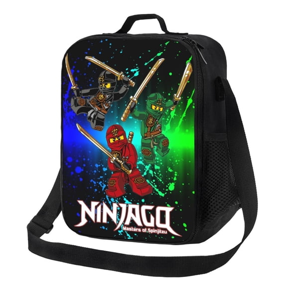 Ninjago Lunch Bag Lunch Box Lightweight Durable Lunch Tote Bag Portable Reusable Lunch Box Tote For Work Sport Picnic Camping