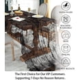 thumbnail image 7 of Lace Tablecloth 60×120 Inch for Rustic Boho Wedding Bridal Shower Party Decoration, Classy Rectangle Long Vintage Embroidered Reception Table Cloth Decor, 7 of 7
