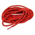 thumbnail image 1 of 2 Pair Pack 96 Inch Red With Black Reinforced With Dupont Kevlar Round 6mm Diameter Heavy Duty Boot Shoelaces, 1 of 3