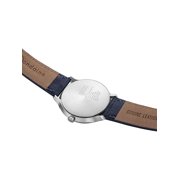 Mondaine Helvetica 40mm Steel Blue Dial Quartz Ladies Watch MH1.R2240.LD