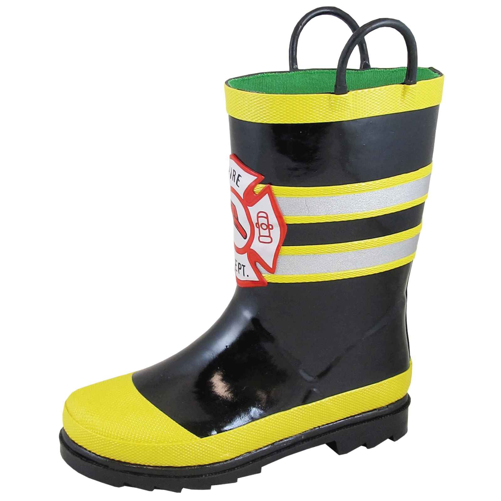 fireman rubber boots