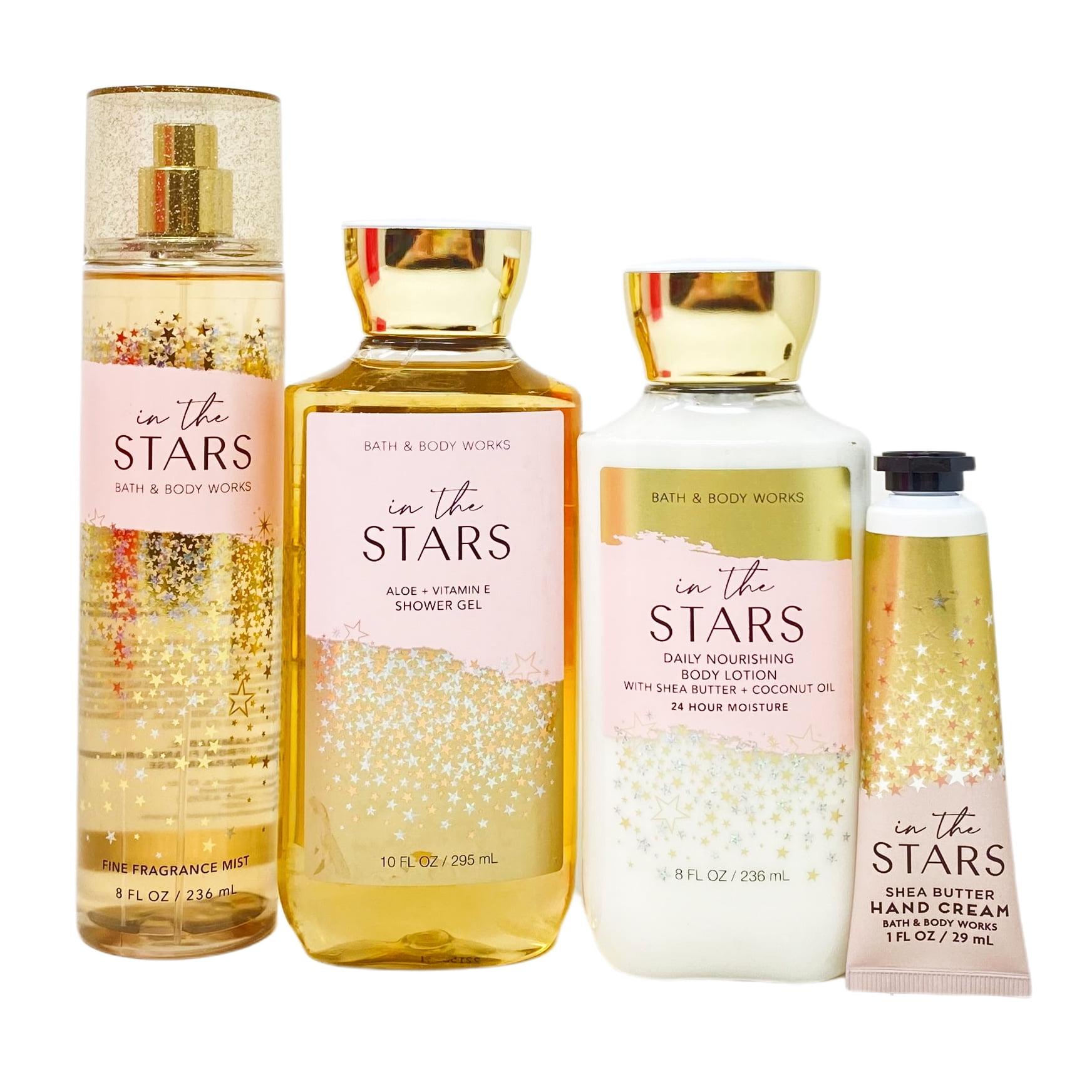  Bath and Body Works In the Stars Fine Fragrance Body Mist Gift  Set - Value Pack Lot of 2 (In the Stars) : Beauty & Personal Care