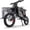 Shadow Red, variant on Skeri Electric Dirt Bike for Teens Adults, 14"/12" Fat Tire 2000W (Peak 3200W) 48V 21AH Battery 32MPH Hydraulic off-Road Age 13+