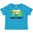 thumbnail image 3 of Inktastic Montana Lake and Trees in Bear Silhouette Boys or Girls Baby T-Shirt, 3 of 5