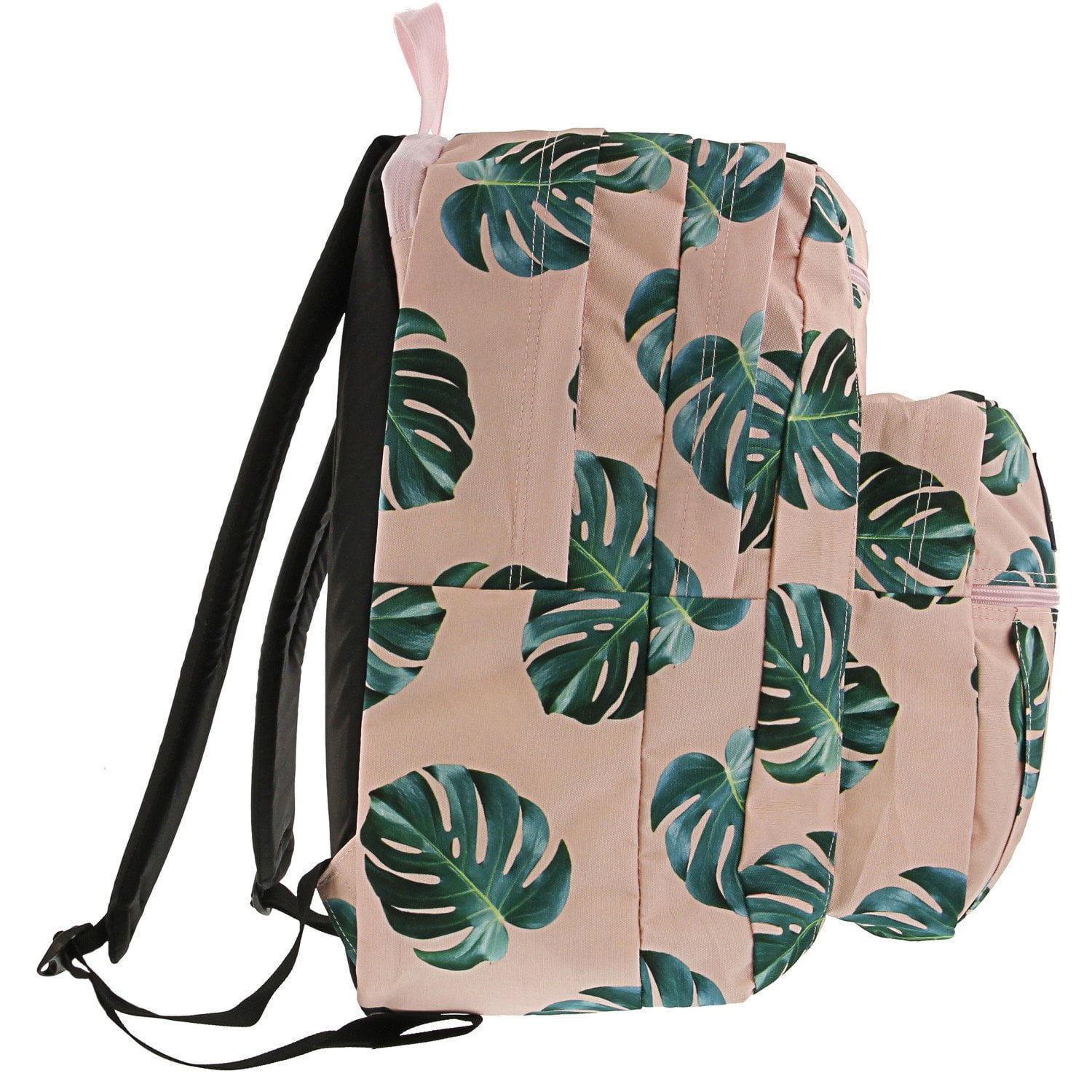 JanSport Big Student Polyester Backpack Monstera Leaves