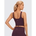 thumbnail image 2 of Sostén CRZ YOGA Butterluxe Cuello Alto U Espalda Acolchado Morado XXS, 2 of 4
