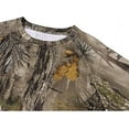 thumbnail image 3 of NEW VIEW Hunting Camo T-Shirt, Short Sleeve Tactical Hunting Tee, Crewneck Outdoor Camouflage Shirt for Men, 3 of 5