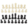 thumbnail image 2 of Chess Game Pieces, Medium Size Plastic Chess Pieces Only  For Family Gatherings For Travel, 2 of 8