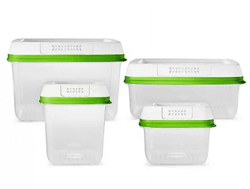 FreshWorks Food Storage Containers, 8-Piece Set